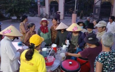 Nồi Cháo Từ Tâm Tại Bệnh Viện và 2 Thánh Thất